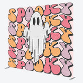 Lofaris Cute Ghost Spooky Halloween Square Tension Backdrop